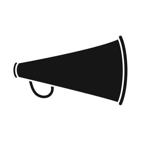 Vector illustration of loud and megaphone symbol. Web element of loud and shout stock vector illustration.のイラスト素材