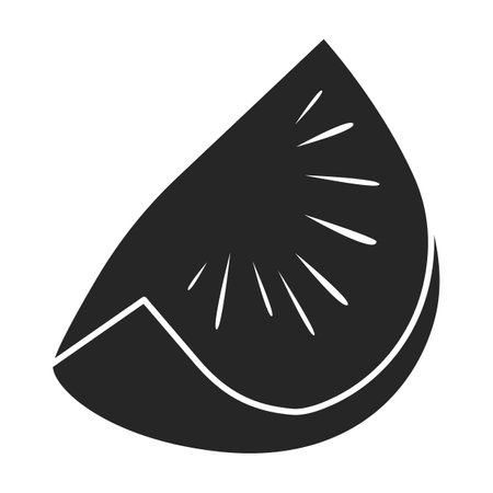 Radish vector icon.Black vector icon isolated on white background radish.のイラスト素材