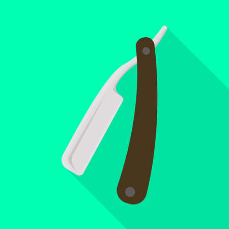 Isolated object of blade and shaver icon. Graphic of blade and shave stock vector illustration.のイラスト素材