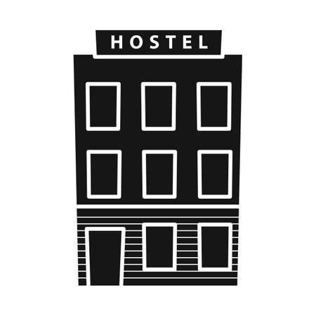 Vector illustration of building and house  . Graphic of building and housing stock vector illustration.のイラスト素材