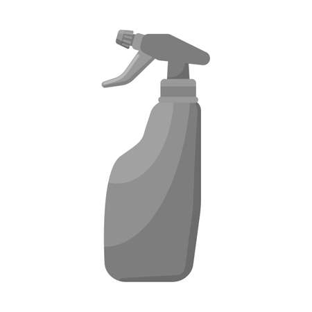 Vector design of spray and bottle sign. Web element of spray and water stock symbol for web.のイラスト素材