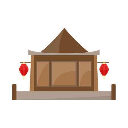 Vector design of building and vietnam sign. Collection of building and place stock vector illustration.のイラスト素材