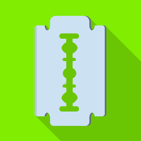 Isolated object of blade and razor icon. Collection of blade and edge vector icon for stock.のイラスト素材