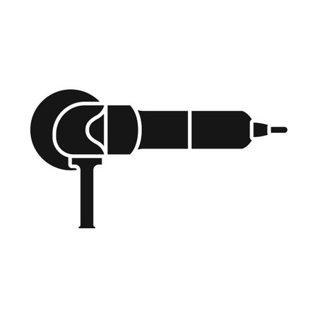 Isolated object of grinder and machine logo. Web element of grinder and grinding stock symbol for web.のイラスト素材