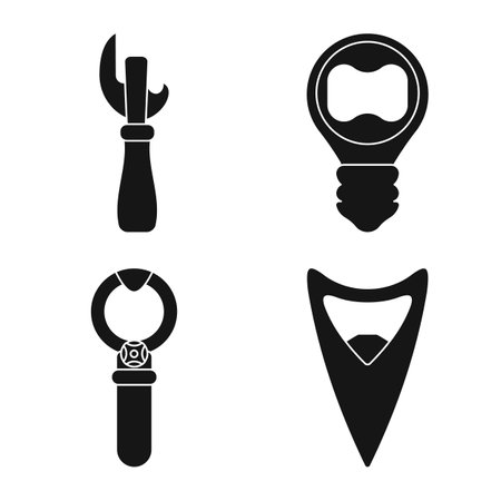Isolated object of winery and mechanical icon. Collection of winery and corkscrew vector icon for stock.のイラスト素材