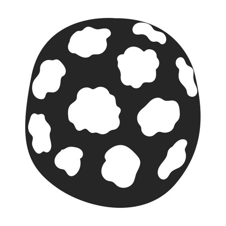 Amanita vector icon.Black vector icon isolated on white background amanita.のイラスト素材