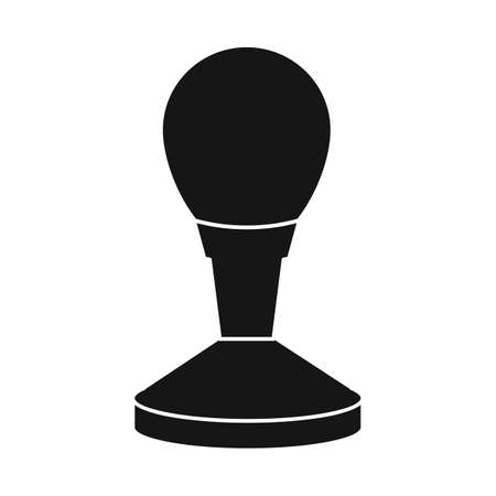 Vector design of microphone and voice. Web element of microphone and record stock symbol for web.のイラスト素材