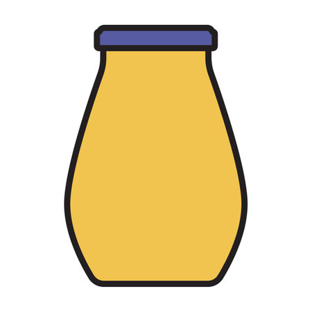Honey vector icon.Color vector logo isolated on white background honey.のイラスト素材