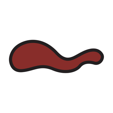 Ketchup vector icon.Color vector logo isolated on white background ketchup.のイラスト素材