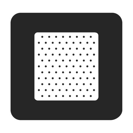 Bandage vector black icon. Vector illustration bandage on white background. Isolated black illustration logo of band.のイラスト素材