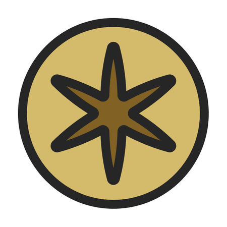 Rivet bolt vector icon.Color vector logo isolated on white background rivet bolt.のイラスト素材