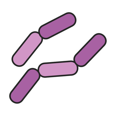 Bacteria of virus vector icon.Color vector logo isolated on white background bacteria of virus .のイラスト素材