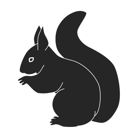 Rat vector icon.Black vector icons isolated on white background rat.のイラスト素材