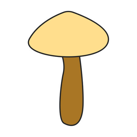 Amanita vector icon. Color vector icons isolated on white background amanita.のイラスト素材