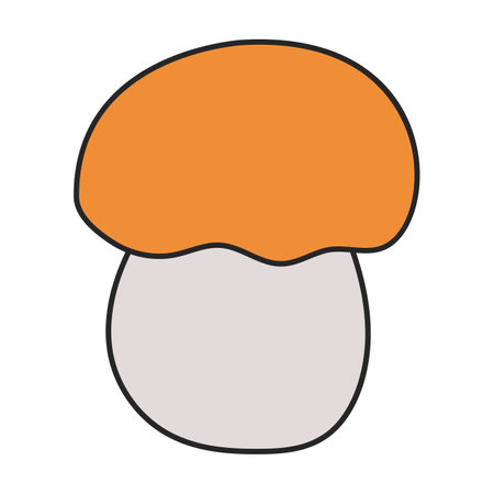 Amanita vector icon. Color vector icons isolated on white background amanita.のイラスト素材