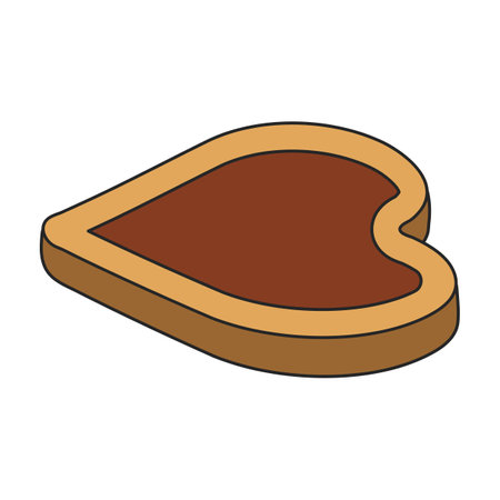 Cookies vector icon.Color vector icons isolated on white background cookies.のイラスト素材