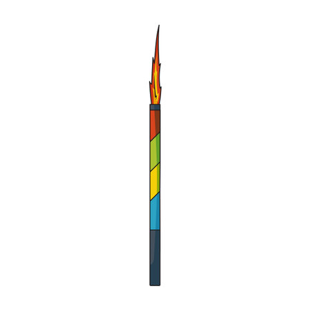 Christmas firework vector icon.Color vector logo isolated on white background christmas firework.のイラスト素材
