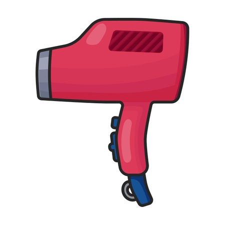 Hair dryer vector iconのイラスト素材