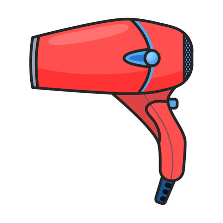 Hair dryer vector iconcのイラスト素材