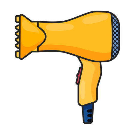 Hair dryer vector iconcのイラスト素材