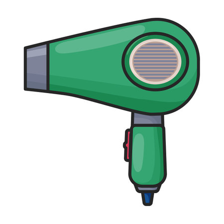 Hair dryer vector iconcのイラスト素材