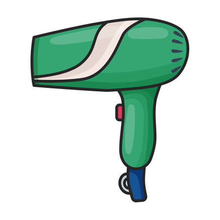 Hair dryer vector iconcのイラスト素材