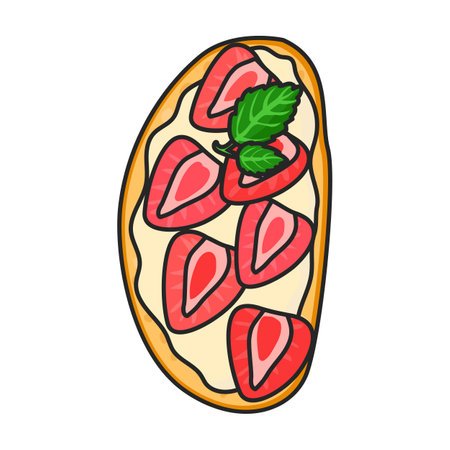 Sandwich vector icon.のイラスト素材