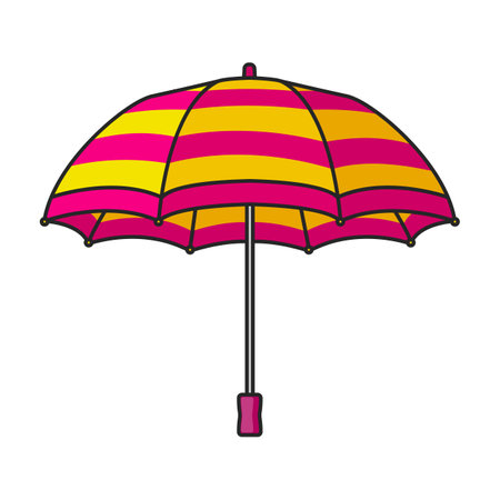 Umbrella vector iconのイラスト素材