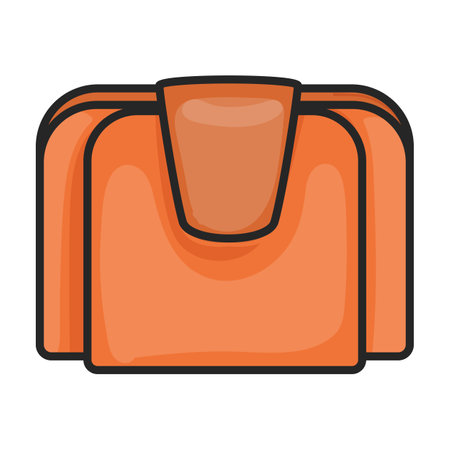 Leather wallet vector icon.Color vector logo isolated on white background leather wallet.のイラスト素材