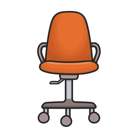 office chair isolated icon design, vector illustration eps10 graphic.のイラスト素材
