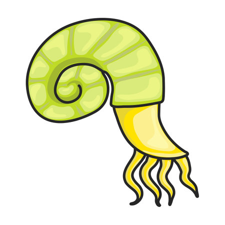 Plankton vector icon.Color vector logo isolated on white background plankton.のイラスト素材