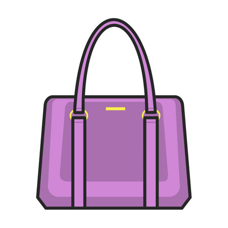 Bag vector icon.Color vector logo isolated on white background bag.のイラスト素材