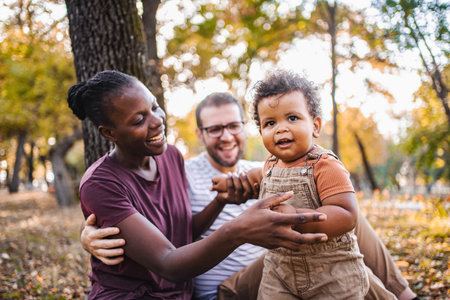 Family Outdoors: A Tender Moment