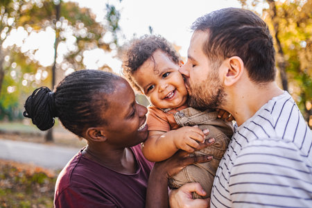 Shared Smiles: Familys Circle of Love