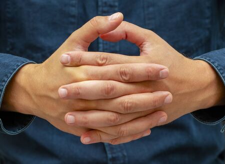 combination of fingers meaning that a person is meditating