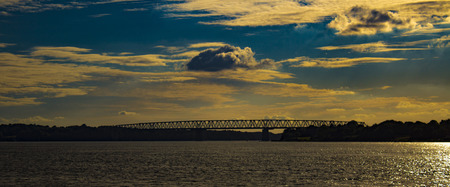 The sunsetの写真素材