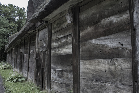 The old barn house. Shot in Denmarkの写真素材