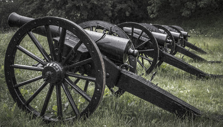 The old artillery. Shot in Denmark