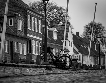 The old town. Shot in Denmarkの写真素材