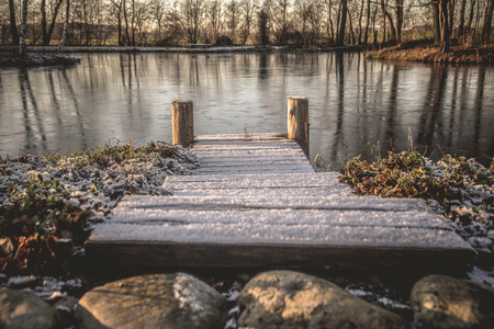 The beautiful Danish landscapeの写真素材