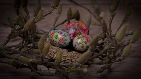 The beautiful Danish Easter decoration