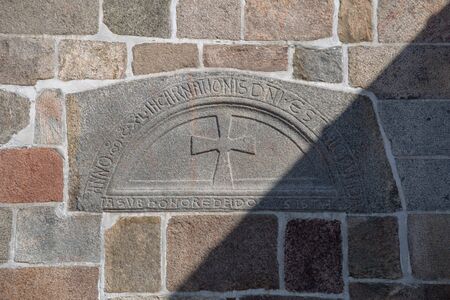 The Gjellerup Church in Denmarkの写真素材