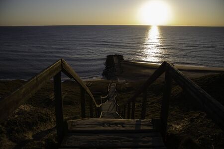 Sunset at the Danish Western coast