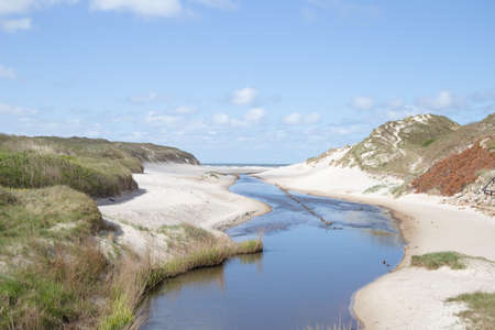 The beautiful Danish Western coastの写真素材