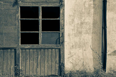 The old abandoned factory in Denmarkの写真素材