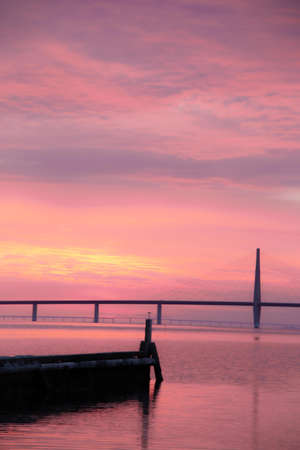 The beautiful FarÃ¸ Bridge in Denmark