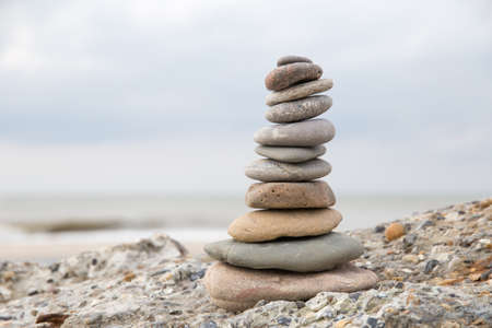 The balanced stonesの写真素材