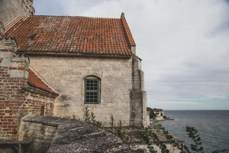 The beautiful old HÃ¸jerup Church in Denmark