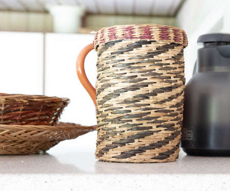 The beautiful Danish summer house interiorの写真素材