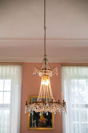 The beautiful LangesÃ¸ Castle in Denmarkの写真素材